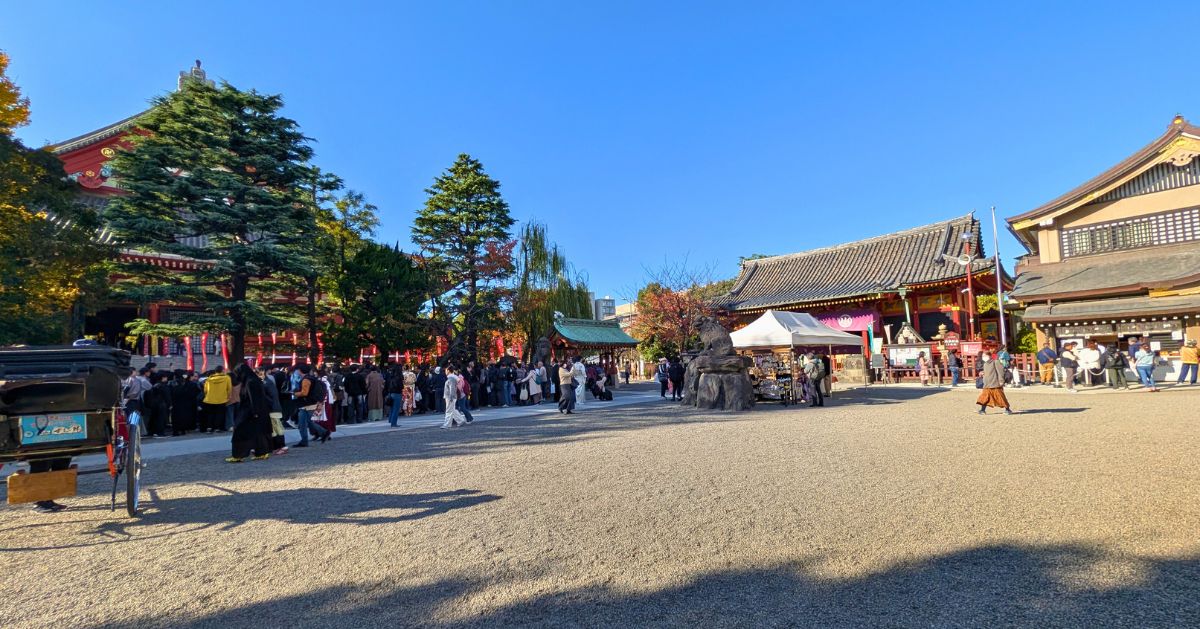 浅草神社 境内
