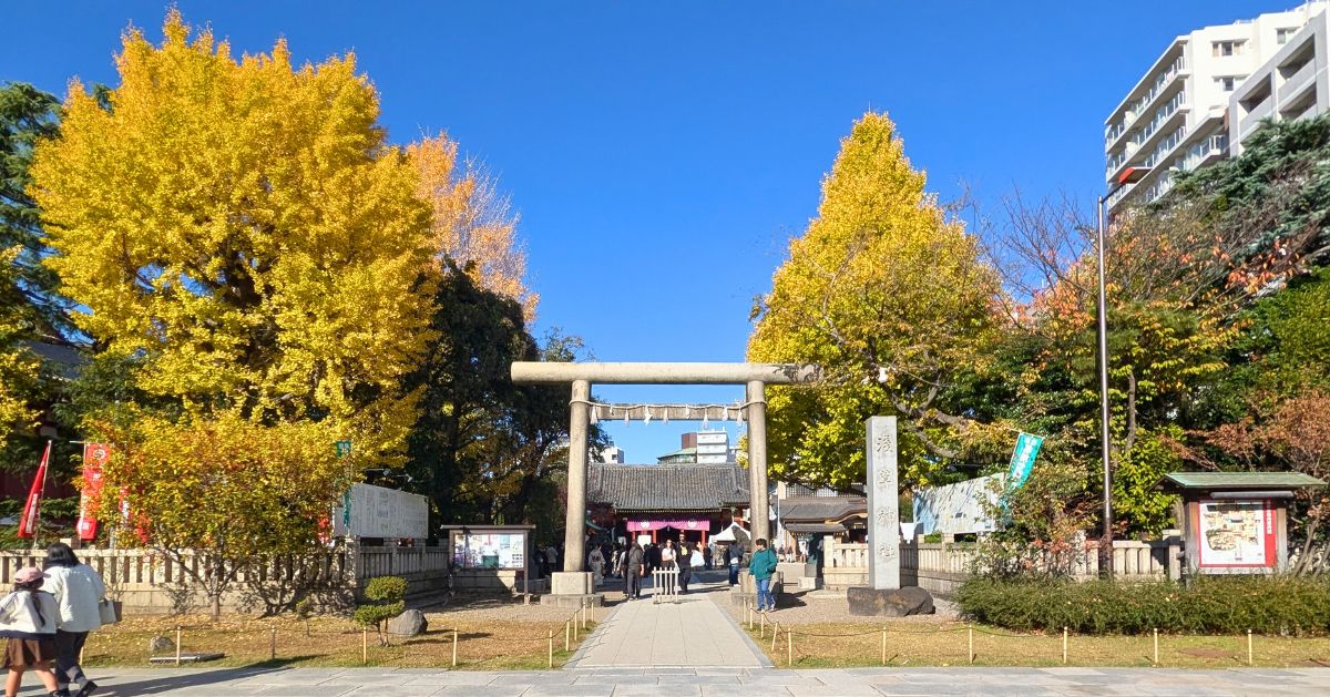 浅草神社 鳥居