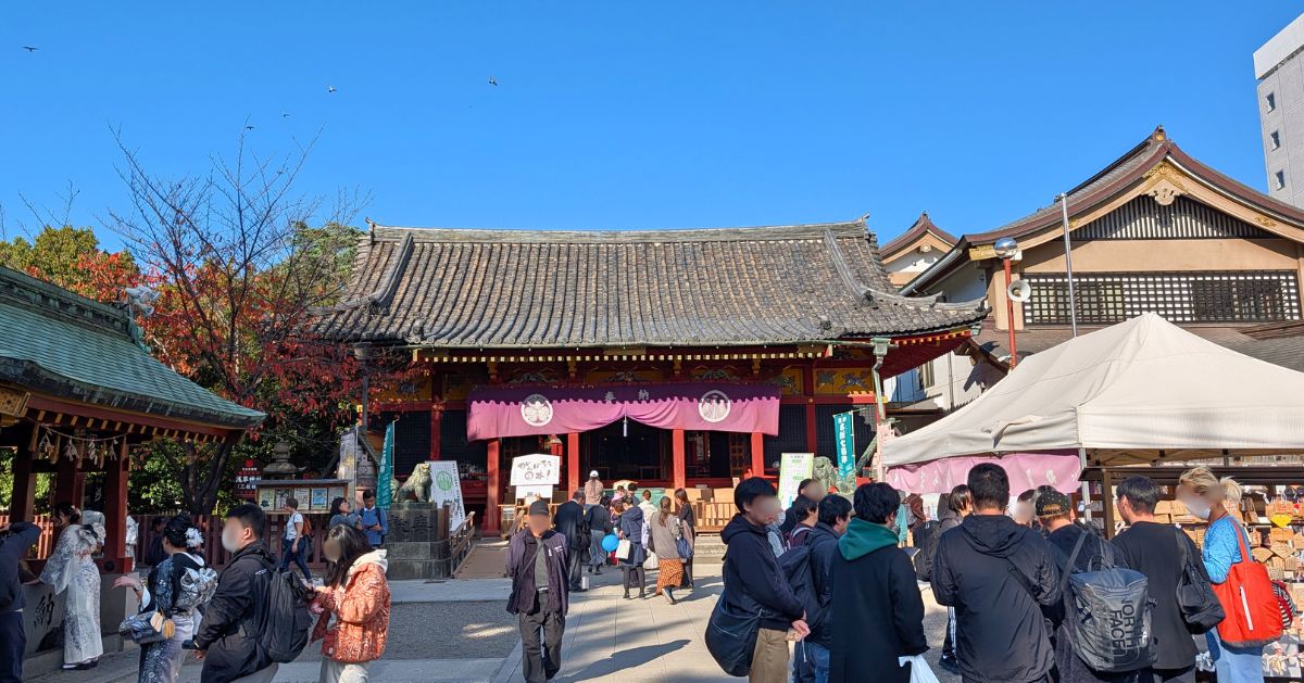 浅草神社, 三社様, 被官稲荷神社, 夫婦狛犬, 浅草寺 違い, パワースポット