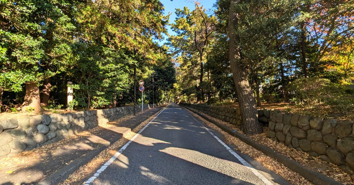 寒川神社表参道